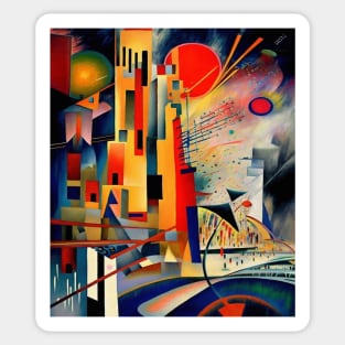 Kandinsky Style - New York City Sticker